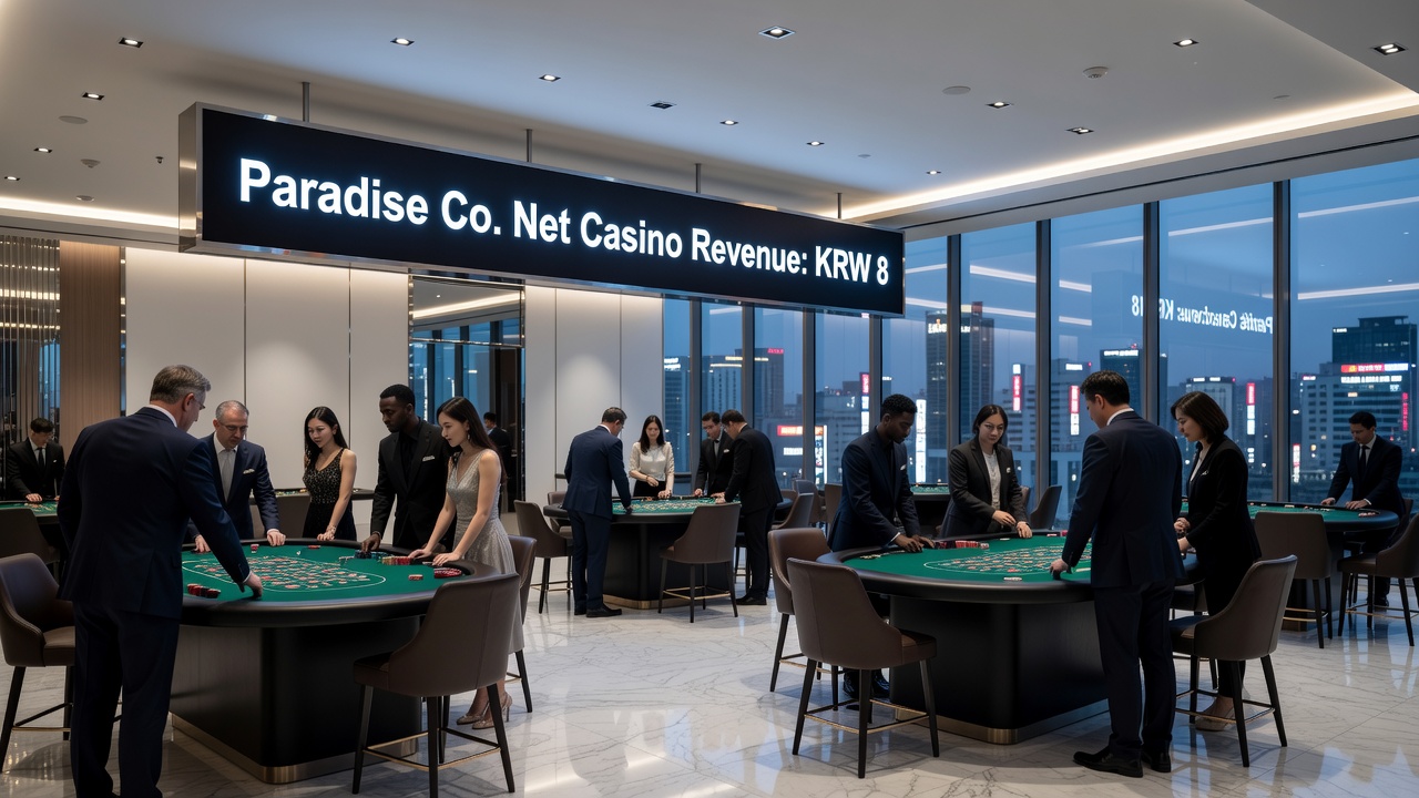 Detailed breakdown of Paradise Co third quarter casino revenue figures